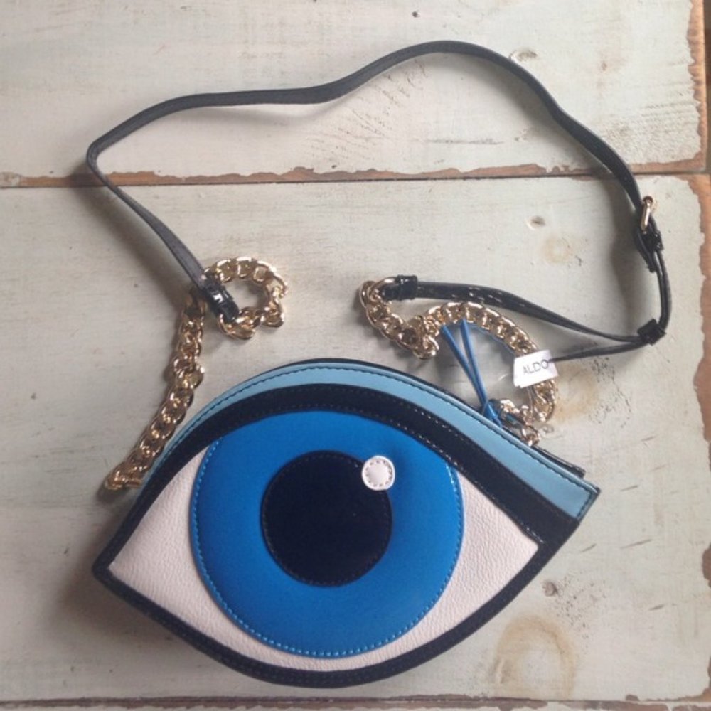 ISO aldo evil eye crossbody purse